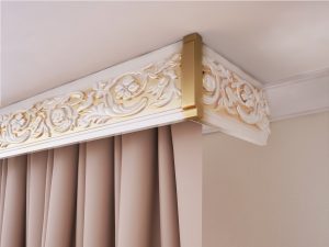 Beirais para cortinas: necessidade ou luxo? Qual é melhor e mais conveniente? (265+ fotos)