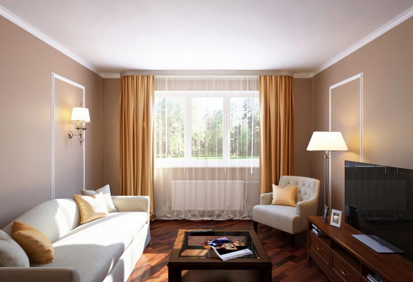Beirais para cortinas: necessidade ou luxo? Qual é melhor e mais conveniente? (265+ fotos)