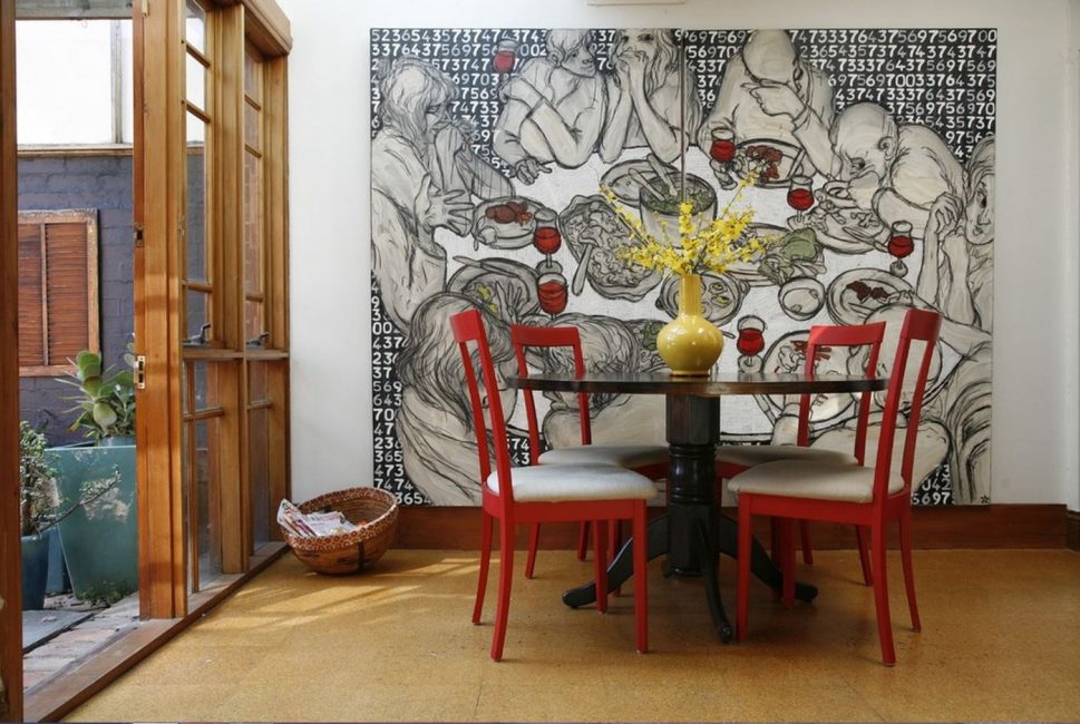 Fotos trazem ao interior originalidade e exclusividade.