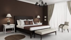 Cor marrom no interior: 260+ (foto) design de chocolate. Combinações de cores interessantes e originais