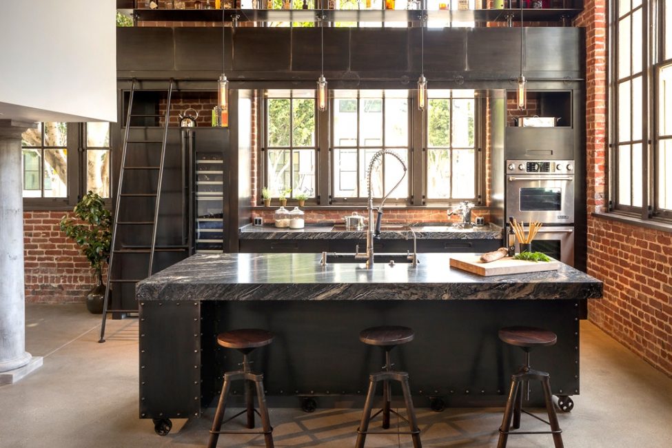 Decoração industrial devidamente composta
