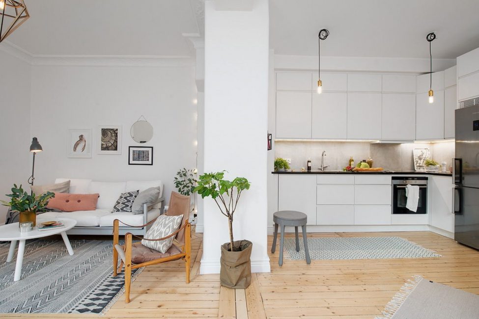 Transição suave de um quarto para outro