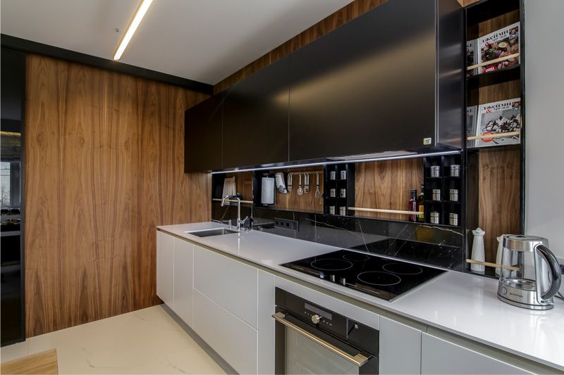 Painéis MDF para a cozinha - 250+ (Foto) Opções de acabamento