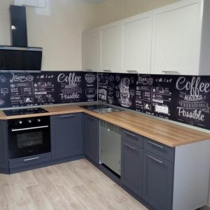 Painéis MDF para a cozinha - 250+ (Foto) Opções de acabamento