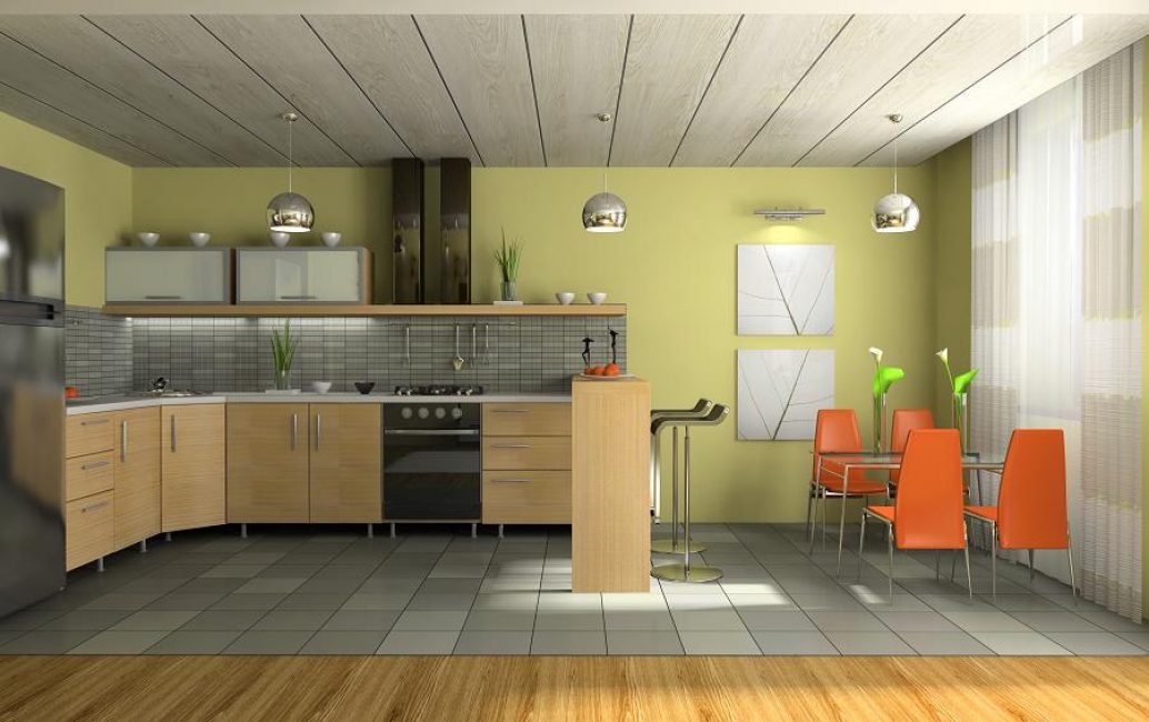 Painéis MDF para a cozinha - 250+ (Foto) Opções de acabamento