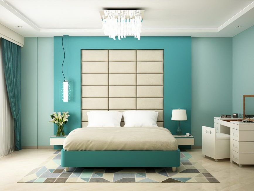 Quarto luminoso e aconchegante