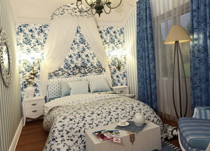 Papéis de parede em estilo provençal: Regras de design de sala (mais de 150 fotos). Como tornar o interior realmente francês?
