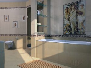 Opções de azulejo de banheiro: 185+ (foto) opções de parede
