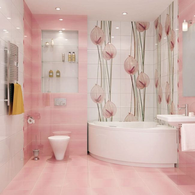 O tamanho da imagem depende da área da sala.