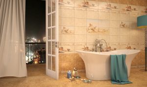 Opções de azulejo de banheiro: 185+ (foto) opções de parede