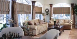 Cortinas romanas no interior (mais de 205 fotografias) - Decoração de janelas elegantes com as próprias mãos (instruções passo a passo)