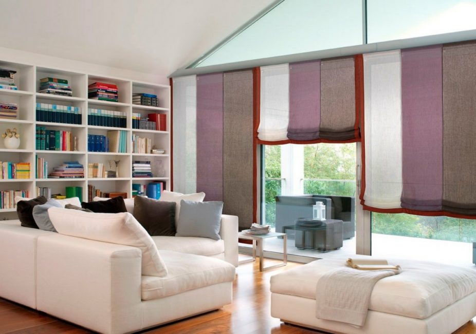 Decoração de janela elegante e prático