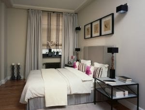Cortinas para o quarto: 265+ (fotos) Novidades para design moderno