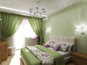 Cortinas para o quarto: 265+ (fotos) Novidades para design moderno