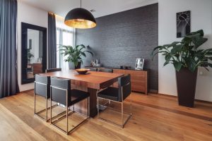 Design de interiores com papel de parede cinza (mais de 140 fotos): Regras gerais para seleção e combinação