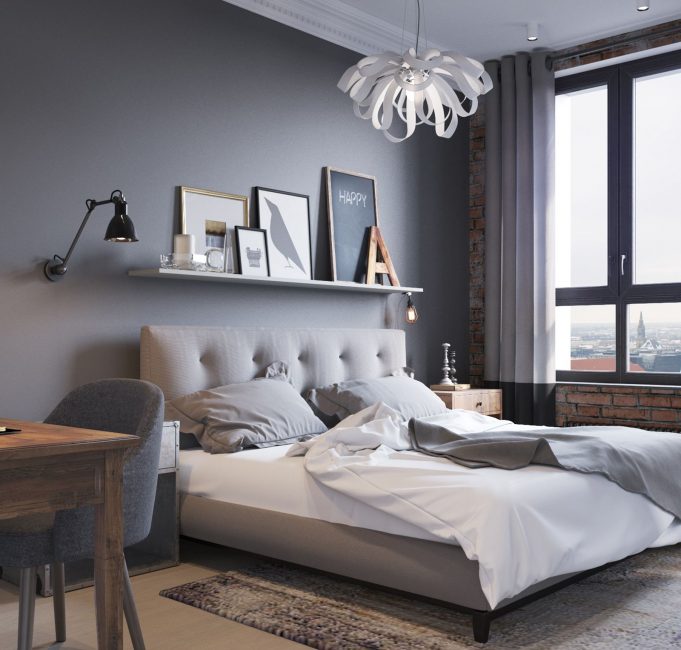 Quarto clássico e elegante