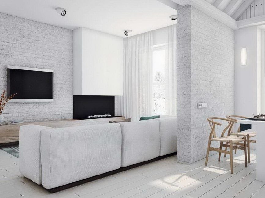 Apartamento branco