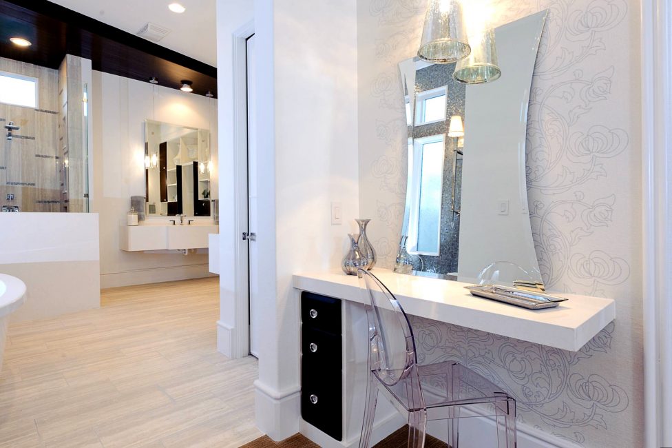 Eles são usados ​​como parte decorativa de um interior elegante.