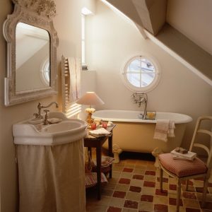 Design de casa de banho em estilo provençal - romance suave para corpo e alma (mais de 205 fotografias)