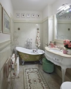 Design de casa de banho em estilo provençal - romance suave para corpo e alma (mais de 205 fotografias)