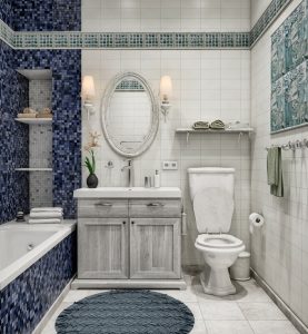 Design de casa de banho em estilo provençal - romance suave para corpo e alma (mais de 205 fotografias)