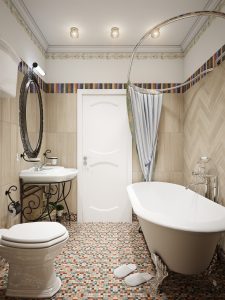 Design de casa de banho em estilo provençal - romance suave para corpo e alma (mais de 205 fotografias)