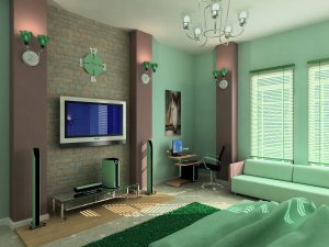 Papéis de parede verdes: mais de 200 fotos de design para o seu interior. Que papéis de parede são adequados para paredes no quarto, cozinha, sala de estar?