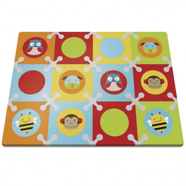 Puzzles brilhantes serão um excelente complemento para o interior do quarto das crianças.