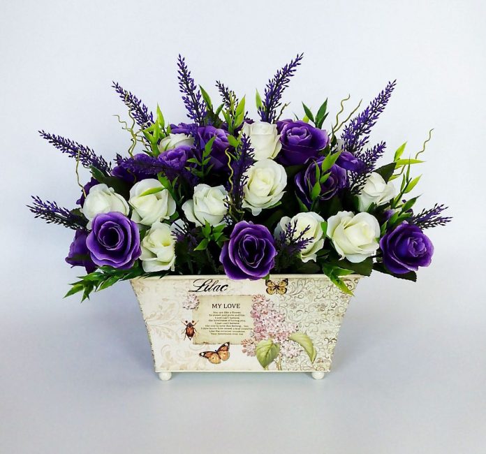 Bouquet em estilo provençal