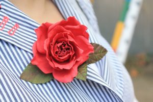 Rosas grandes e pequenas de Foamiran: 150+ (foto) com instruções passo a passo. 7 master classes detalhadas para iniciantes