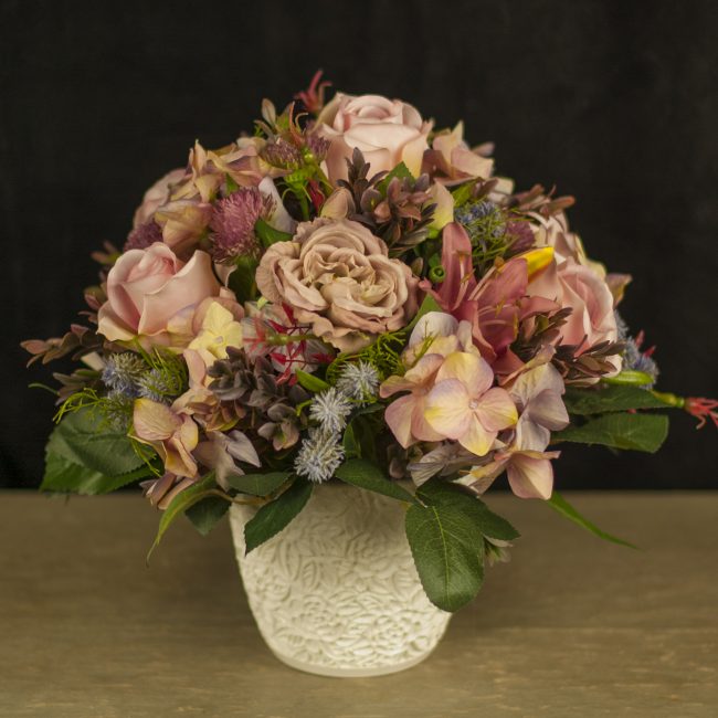 Bouquet em cor bege