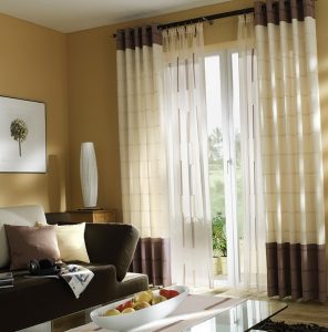 Belíssimas cortinas de ilhós: uma homenagem à moda ou um detalhe prático de design? 175+ (fotos) novos produtos para sala de estar, quarto, cozinha