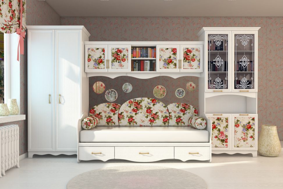 Bela opção para o quarto da menina
