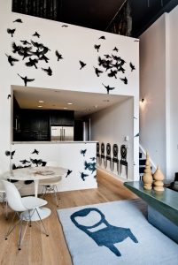 A escolha do papel de parede da foto para a cozinha - Uma solução interessante para qualquer projeto (mais de 185 fotos)