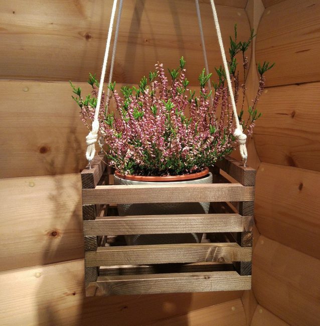 Composições suspensas para decoração
