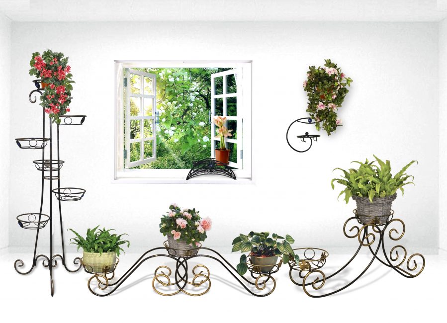 Potes de cal para decoração de apartamento