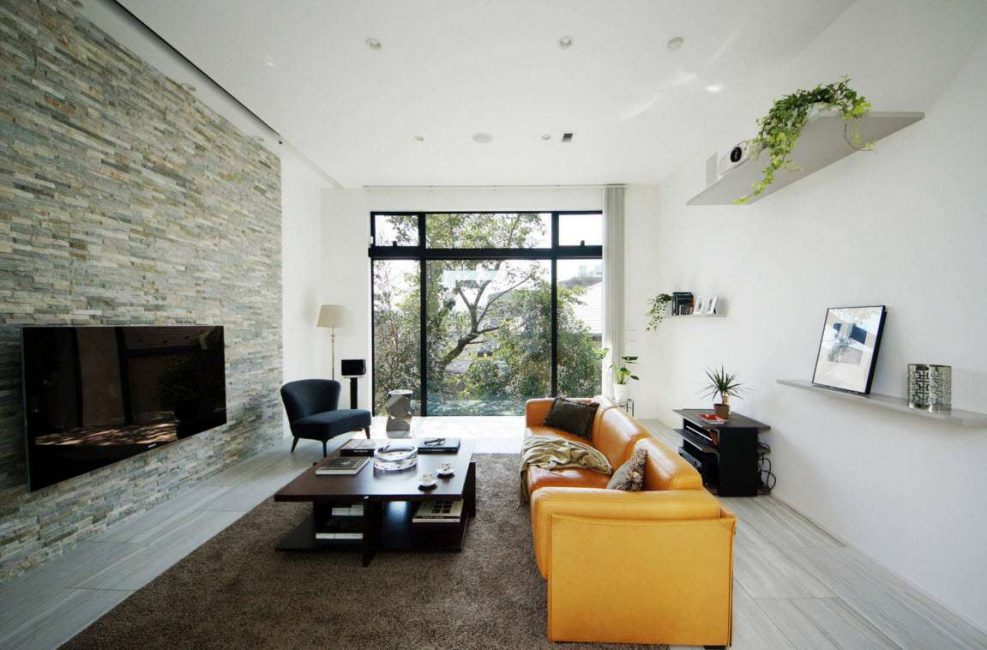 Pedra para decoração de parede