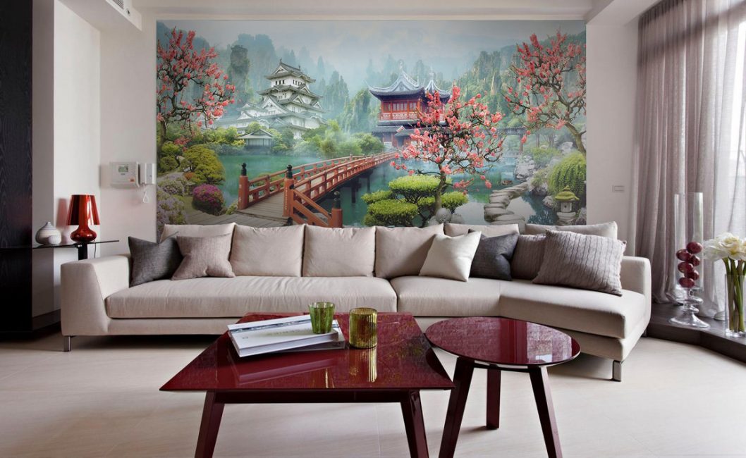 Paisagem típica japonesa