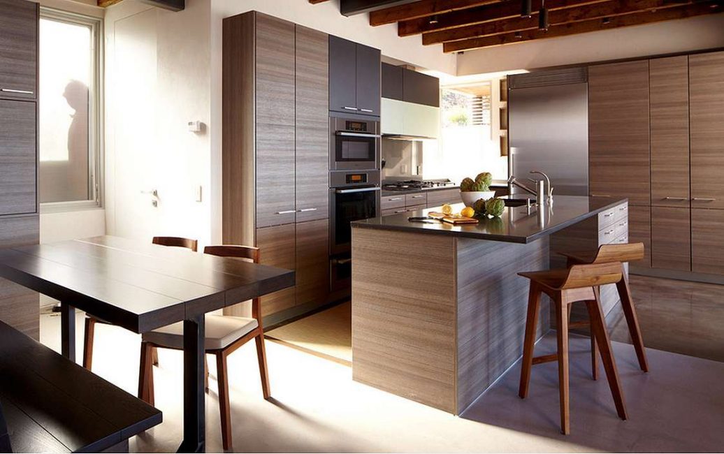 Decoração mínima da cozinha