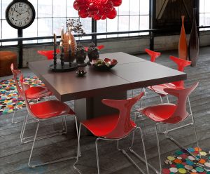 Mesa de cozinha dobrável (pequena, oval, vidro): Como escolher? Onde colocar? Como decorar?