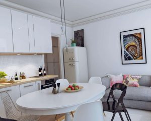 Mesa de cozinha dobrável (pequena, oval, vidro): Como escolher? Onde colocar? Como decorar?