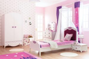 Conto de fadas rosa: 220+ (foto) combinações de opções no interior de salas diferentes