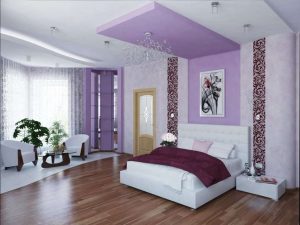 Cor lilás no interior - 210+ (foto) Grande variedade e combinação de cores