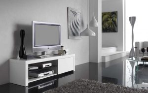 Mesas de cabeceira em estilo moderno: 200 + (Foto) Idéias originais para TV (canto, branco, vidro)