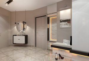 Como escolher um espelho no corredor? 235+ (Foto) Idéias de design para decoração (guarda-roupa, penteadeira, cômoda)