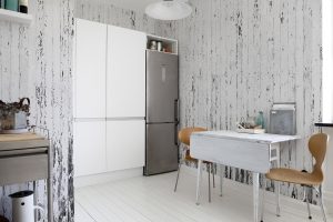 Papel de parede lavável - Desenhe um sonho sobre uma base sólida. 210+ (fotos) para cozinha, banheiro e toalete