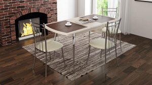 Variedade de mesas de jantar para a cozinha (mais de 225 fotos): Como escolher o melhor modelo?