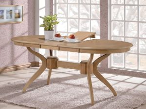 Mesa oval na cozinha - Versão universal para qualquer interior (mais de 210 fotos de modelos deslizantes, de vidro e de madeira)