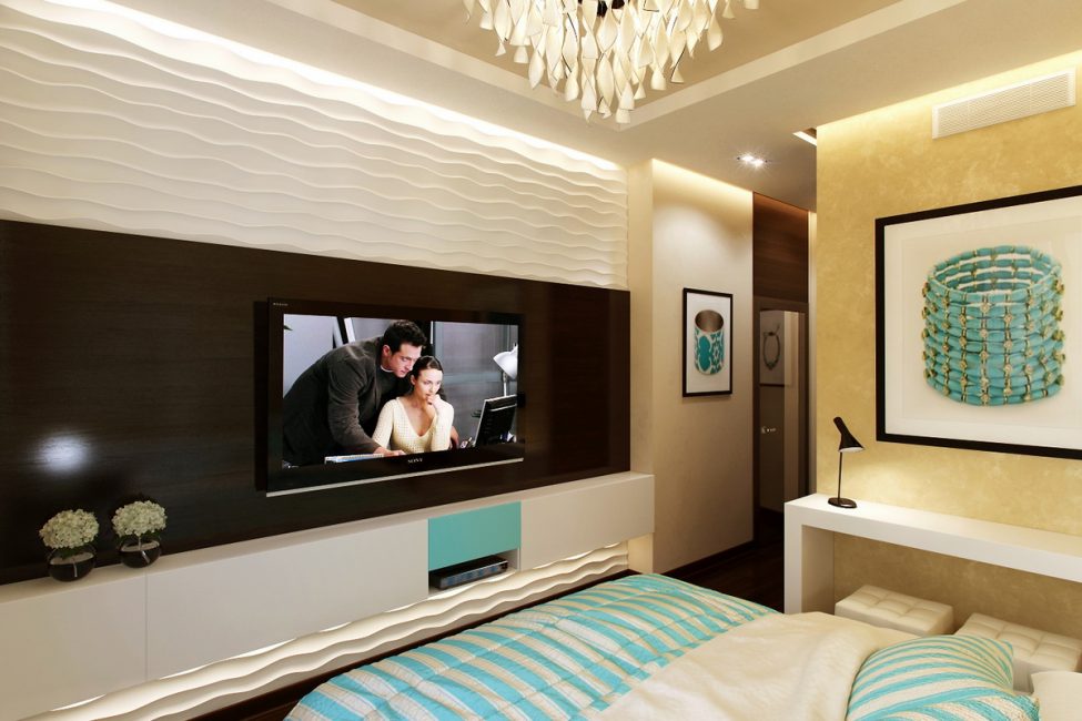 No interior do quarto
