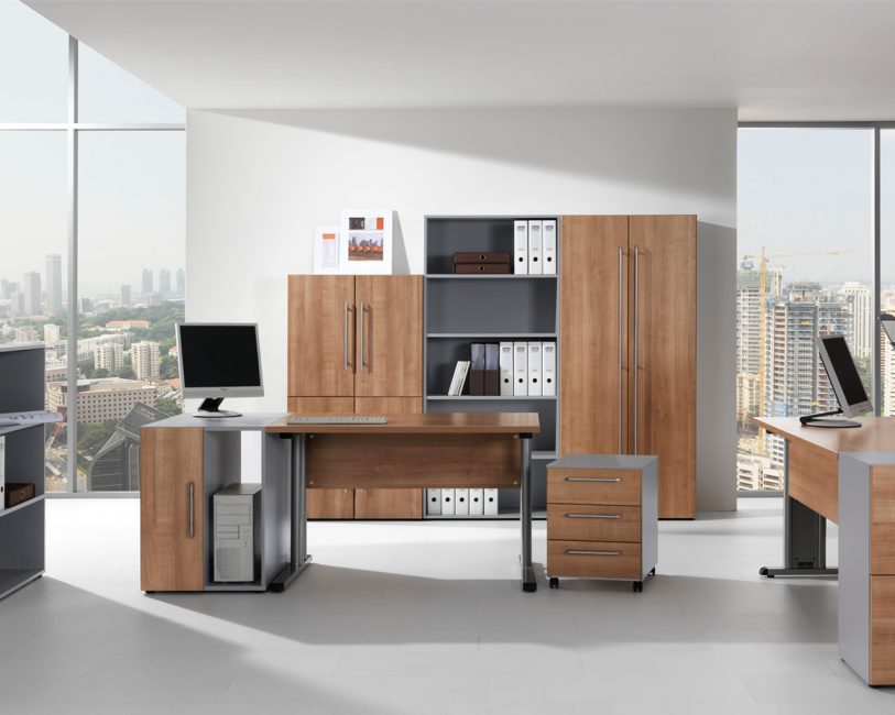 Gabinete em estilo moderno